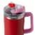 Manna Valentines™ Atlas Stainless Steel Tumbler - Red Perspective: left