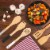 Home Core™ Bamboo Utensil Set 5 Pieced Perspective: left