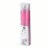 Core Home™ Flameless LED Twisted Taper Wax Candles - Dark Pink Perspective: left