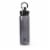 Manna™ Push™ Lightweight Plastic Water Bottle - Black Perspective: left