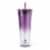 Manna™ Axel™ Plastic Tumbler & Straw Set - Purple Perspective: left