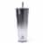 Manna™ Axel™ Plastic Tumbler & Straw Set - Black Perspective: left