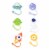 Manna Figural Straw Toppers Kids Perspective: left