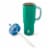 Manna™ Handled Tumbler - Teal Perspective: left