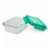 Manna™ Glass Bento Box - Teal Perspective: left