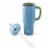 Manna™ Handled Tumbler - Blue Perspective: left