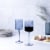 Core Home Wine Glasses - Blue Perspective: left