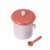 Core Ceramic Jar with Spoon - Purple Perspective: left