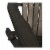 Mongo Dark Brown Wood Folding Adirondack Chair Perspective: left