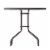 Emma + Oliver Benji Bronze Metal Patio Table with 31.5'' Round Tempered Glass Top Perspective: left