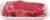 Harris Teeter Rancher Beef Bone-In Strip Steak Perspective: left