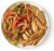 Home Chef Chicken Fajitas with Bell Peppers and Onions Perspective: left