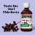 Robitussin Maximum Strength Elderberry Cough Suppressant Perspective: left