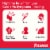 Tylenol Nighttime Cold & Flu Multi-Symptom Relief Liquid Gels Perspective: left