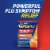 Theraflu Combo Daytime and Nighttime Severe Cold Relief Honey Lemon Flavor Powder Perspective: left