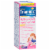 Triaminic Children's Grape Flavored Multi-Symptom Fever & Cold Liquid Medicine Perspective: left