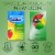 Durex Tropical Flavored Premium Natural Latex Condoms Perspective: left