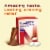 Nicorette Nicotine Cinnamon Surge Flavor Gum Perspective: left