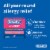 Benadryl Ultratabs Allergy & Cold Relief Tablets Diphenhydramine HCl Perspective: left