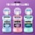 Listerine Total Care Mouthwash Fresh Mint Anticavity Fluoride Oral Rinse with 6 Benefits in 3 Perspective: left