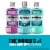 Listerine Cool Mint Antiseptic Mouthwash, Daily Oral Rinse for Bad Breath Travel Size Perspective: left