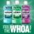 Listerine Antiseptic Mouthwash Freshburst Spearmint Flavor Daily Oral Rinse for Bad Breath Perspective: left