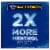 Vicks® VapoCOOL™ SEVERE Honey Lemon Medicated Lozenges Cough Drops Perspective: left
