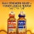 Vicks DayQuil & NyQuil Severe Cold & Flu Medicine Acetaminophen Honey Liquid Combo Pack Perspective: left