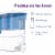 Pur® Water Filtration Dispenser Perspective: left