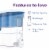 Pur® Water Filtration Dispenser Perspective: left