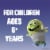 Mucinex® Children's Very Berry Cold & Flu Multi-Symptom Liquid Medicine Perspective: left
