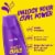 Aussie Miracle Curls Shampoo with Coconut Oil Paraben Free Perspective: left