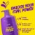 Aussie Miracle Curls Shampoo with Coconut Oil Paraben Free Perspective: left