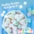 Jet-Puffed Fruity-Fun Orange Strawberry Lemon & Lime Mini Marshmallows Perspective: left