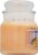 Village Candle® Peach Bellini Candle Jar Perspective: left