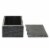 Marble 7X5 Marble Box W/ Bee Accent, Black Perspective: left