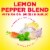 Dash Salt-Free Lemon Pepper Seasoning Blend, Kosher Perspective: left