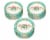 American Greetings Friends Dessert Plates Perspective: left