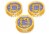 American Greetings Friends Dinner Plates Perspective: left