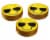 American Greetings Smiley Face Dinner Plates Perspective: left