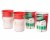 American Greetings Christmas Party Santa and Snowman 16-Ounce Plastic Cups Perspective: left