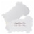 Papyrus Valentine's Day Greeting Card (White Fur Dog with Letter) Perspective: left
