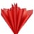 American Greetings Tissue Paper - Cherry Red (#12) Perspective: left