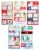 American Greetings Christmas Stickers Perspective: left