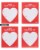 American Greetings Dinosaurs Valentine's Day Stickers Perspective: left