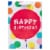 American Greetings Medium Gift Bag - Happy Birthday Balloon (#6) Perspective: left