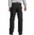 Dickies Men’s Relaxed Fit Sanded Duck Carpenter Jeans - Rinsed Black Perspective: left