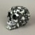 Resin Skulls Print Skull Statue Skeleton Home Decor Gothic Sculpture Figurine Perspective: left