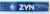 ZYN Peppermint 6mg Nicotine Pouches Perspective: left