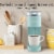 Keurig K-Mini Single Serve K-Cup Coffee Maker, Oasis Perspective: left